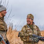 photo by Morgan Pellowski bird hunting