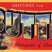butte postcard