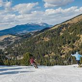 photo by Fischer Genau bear canyon skiing