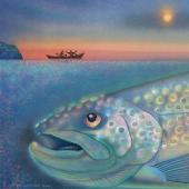 painting courtesy Parks Reece "Lost Fish are Always Bigger" by Parks Reece