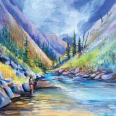 painting by Kelsey Dzintars