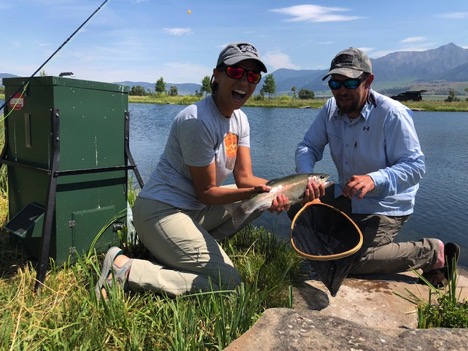 Photo by Mike Macleod Warriors on Quiet Waters, Female Veterans Fly Fishing