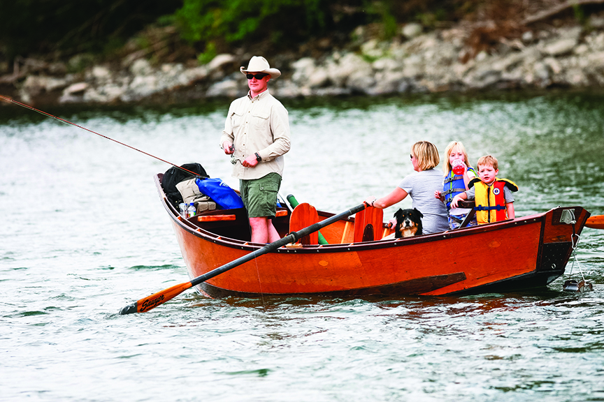 photo by Dale Spartas fishing yellowstone river drift boat