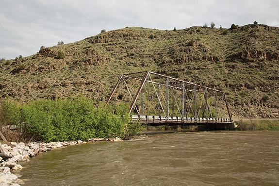 Nixon Bridge, Gallatin River, Gallatin County, Montana