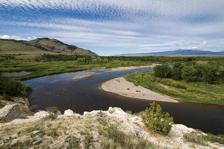 photo by Simon Peterson Jefferson River, fly fishing, fishing in Montana, Missouri tributary