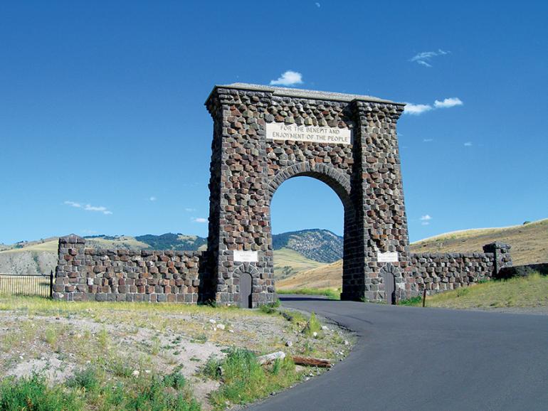 Gardiner Arch, Yellowstone