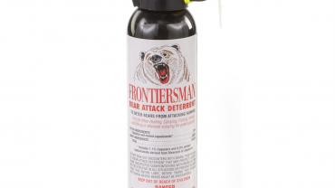 Frontiersman Bear Spray Outside Bozeman