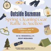 spring cleaning raffle and auction - new date